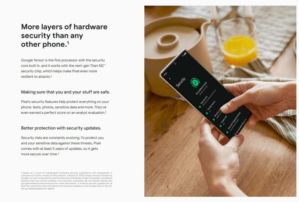 Pixel 6 Security