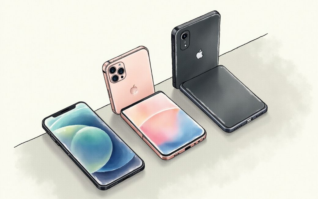Four flagship and mid-range smartphones displayed together for comparison